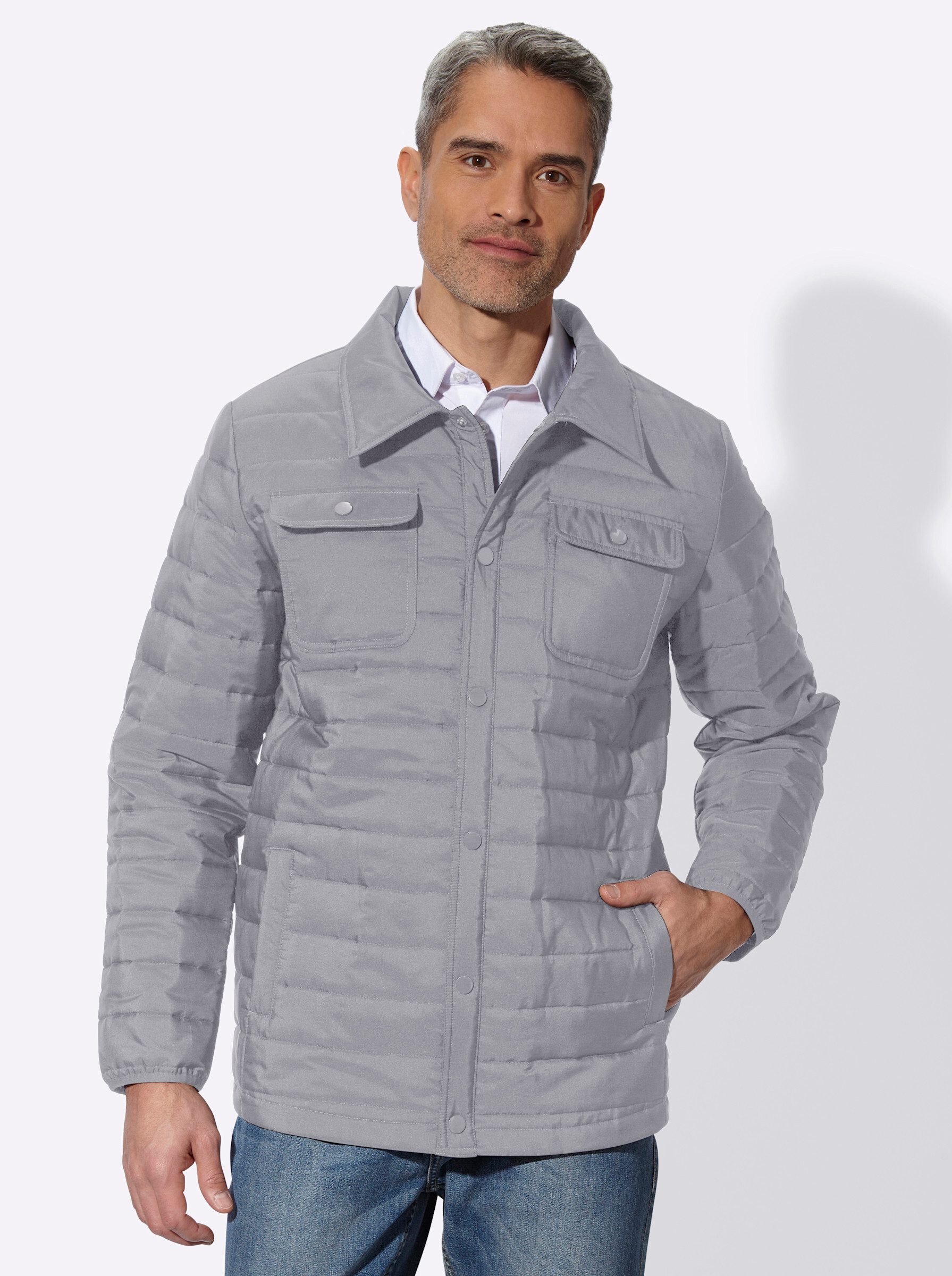 Sieh an! Funktionsjacke Steppjacke Langarm