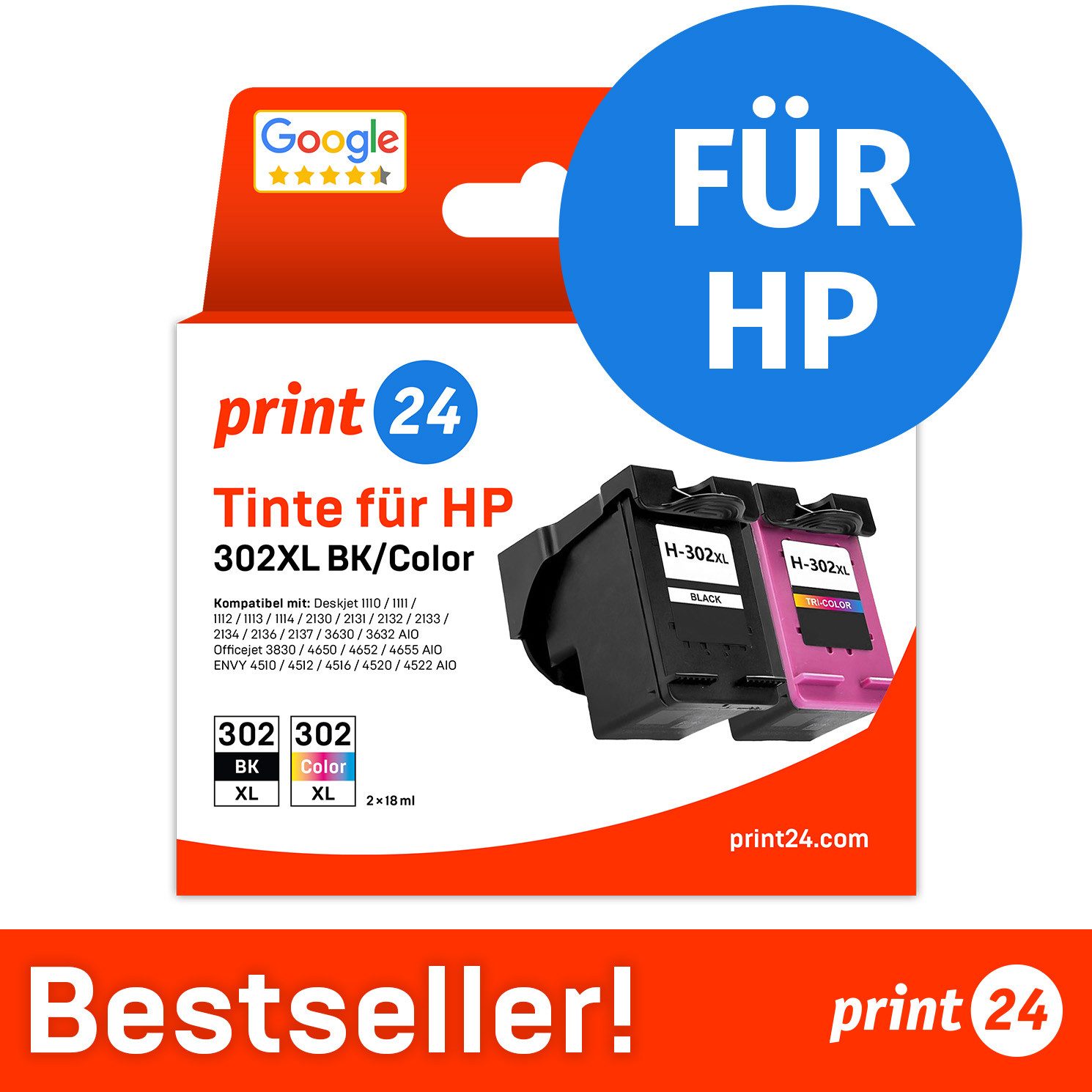print24 Tintenpatrone (10-tlg)