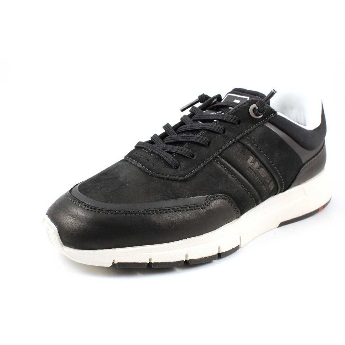 Freizeit Schnürer für Herren in schwarz Schnürschuh