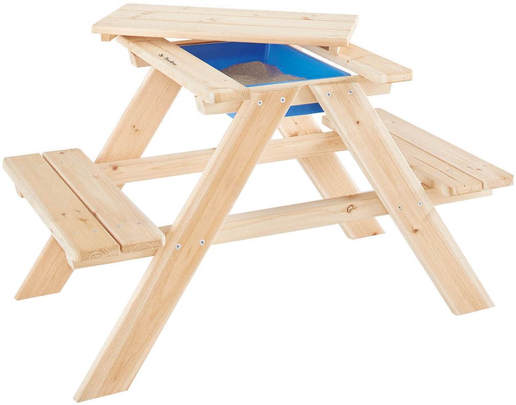 Pinolino® Garten-Kindersitzgruppe Matsch-Nicki für 2, natur