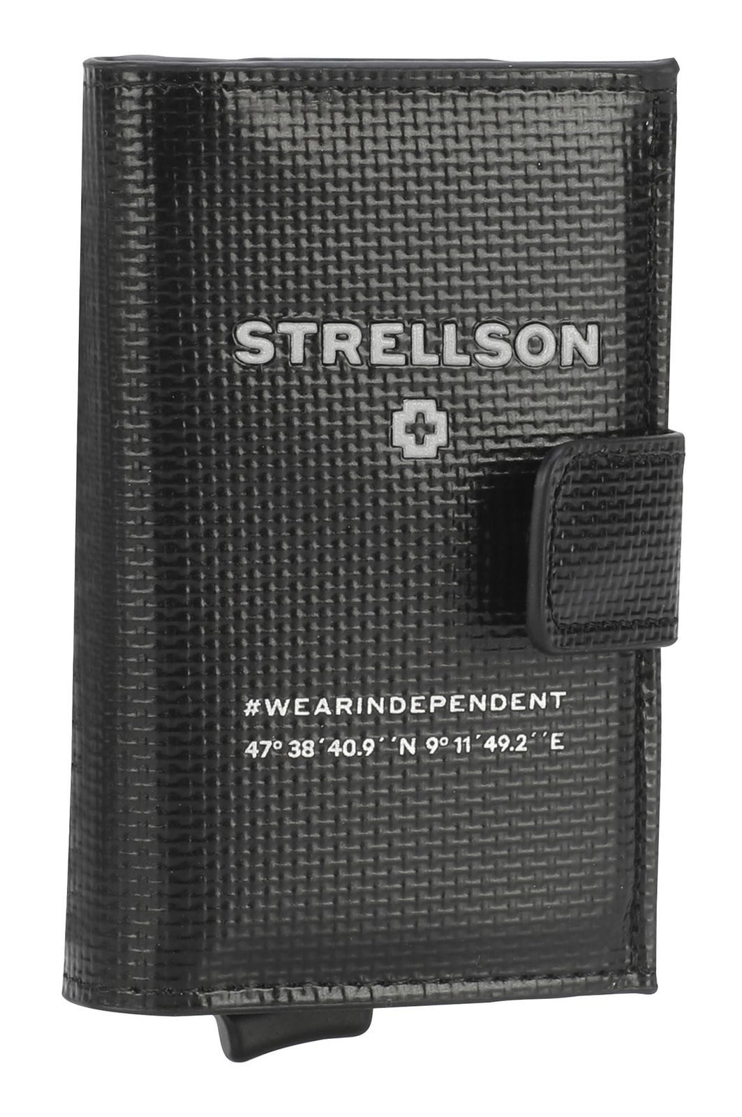 Strellson Kartenetui E-Cage-Card Case C-Four, mit RFID-Blocker Schutz