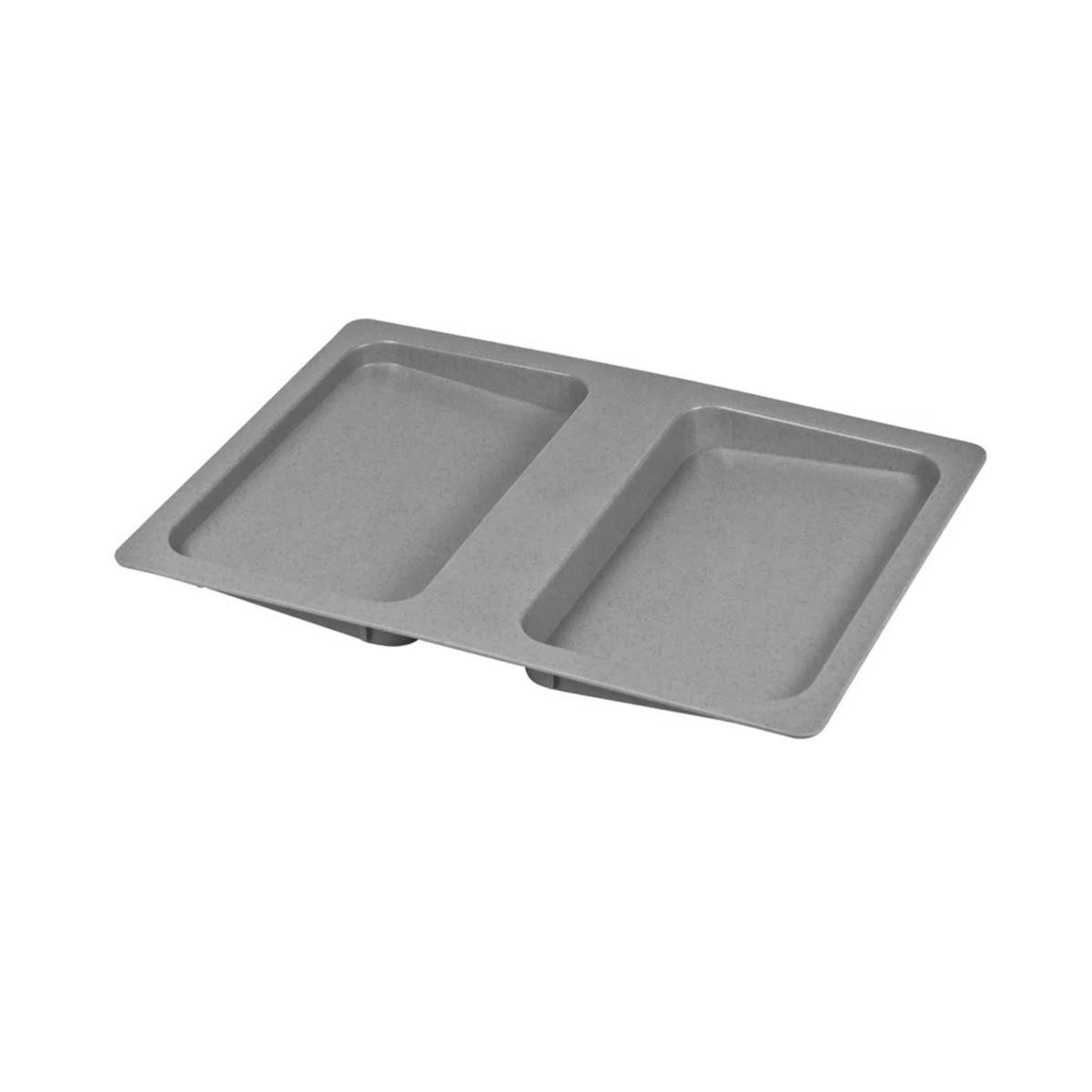 Hailo Einbaumülleimer Hailo Deckel 1017519 für 18 Liter Inneneimer hellgrau