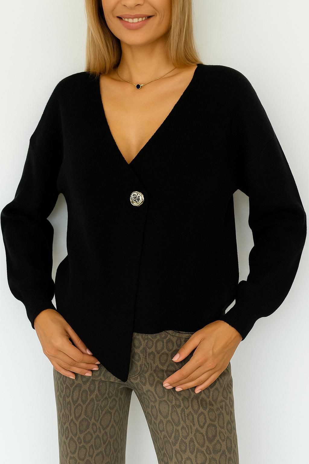 Worldclassca Cardigan WORLDCLASSCA Cardigan Strickjacke V-Ausschnitt Pulllo günstig online kaufen