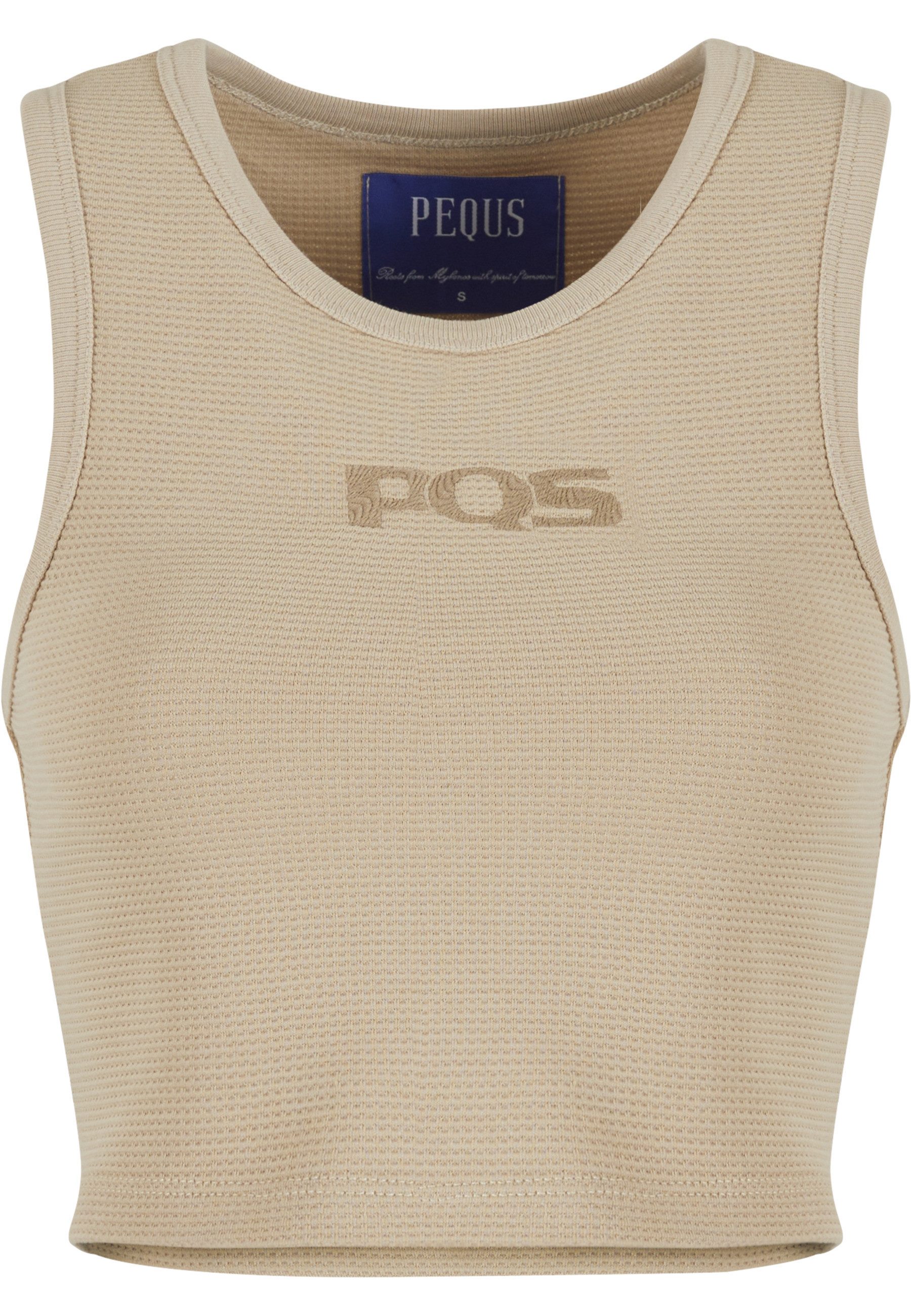 PEQUS T-Shirt PEQUS PEQUS Island Defender Crop Top (1-tlg)