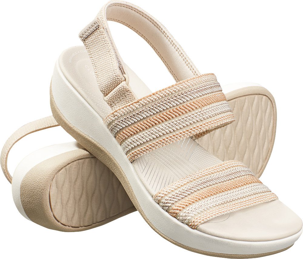Clarks Sandale weiche und bequeme Passform, günstig online kaufen