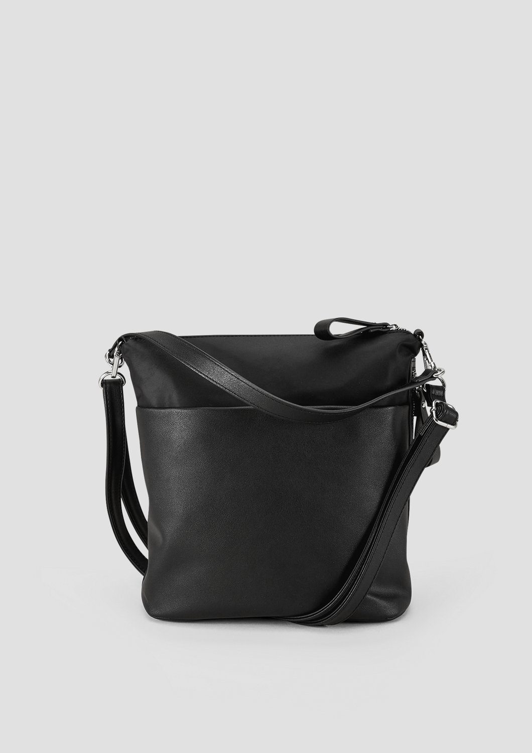 s.Oliver RED LABEL Shopper im FabricMix, Zwei ReißverschlussFächer