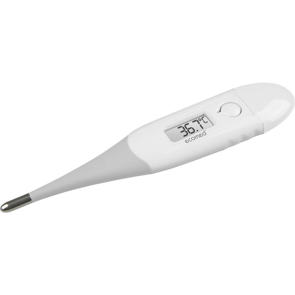 Fieberthermometer Ecomed TM-60E Fieberthermometer Mit Fieberalarm, Wasserfest