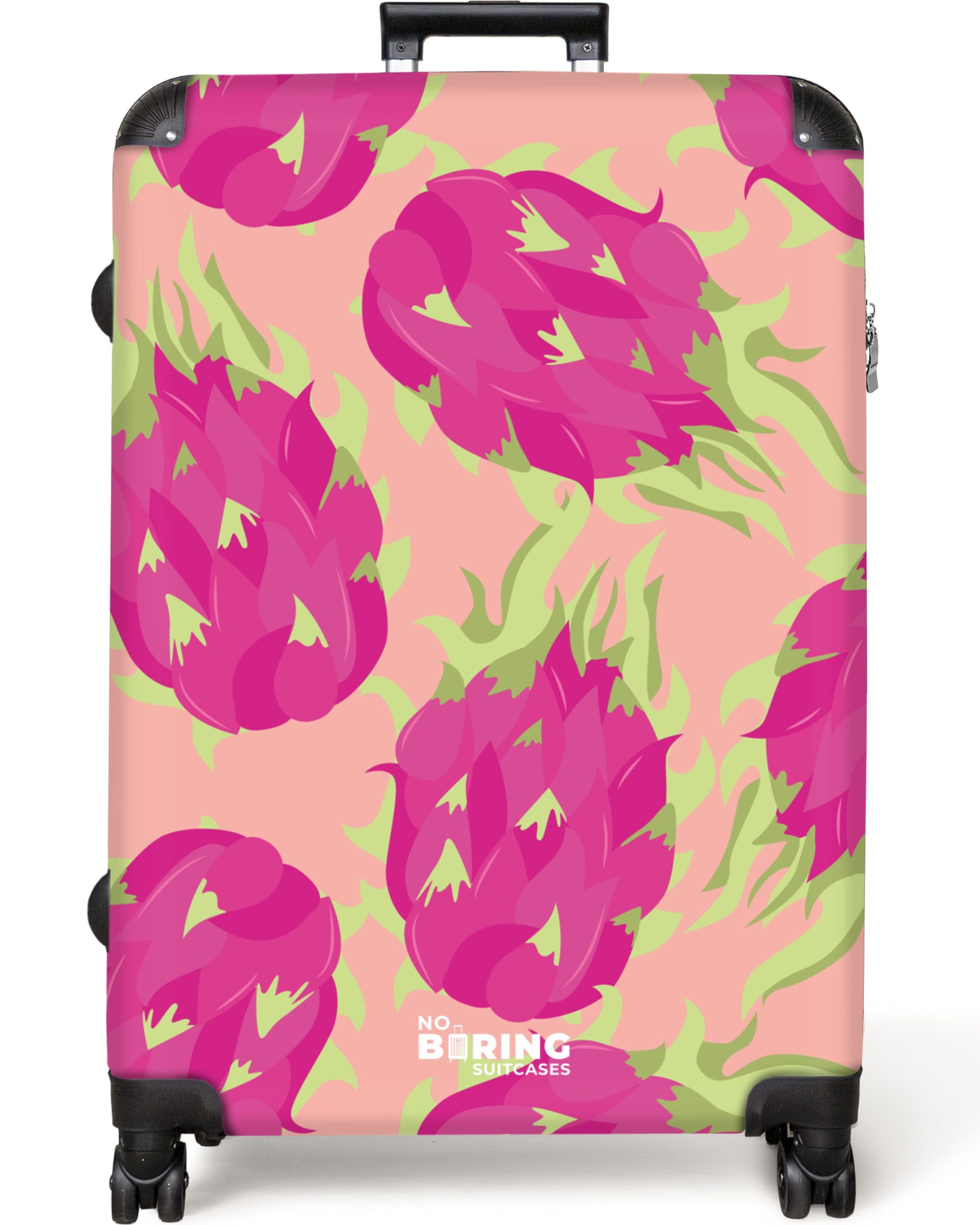 NoBoringSuitcases.com© Hartschalen-Trolley Orange mit Estragonfrucht 77 günstig online kaufen