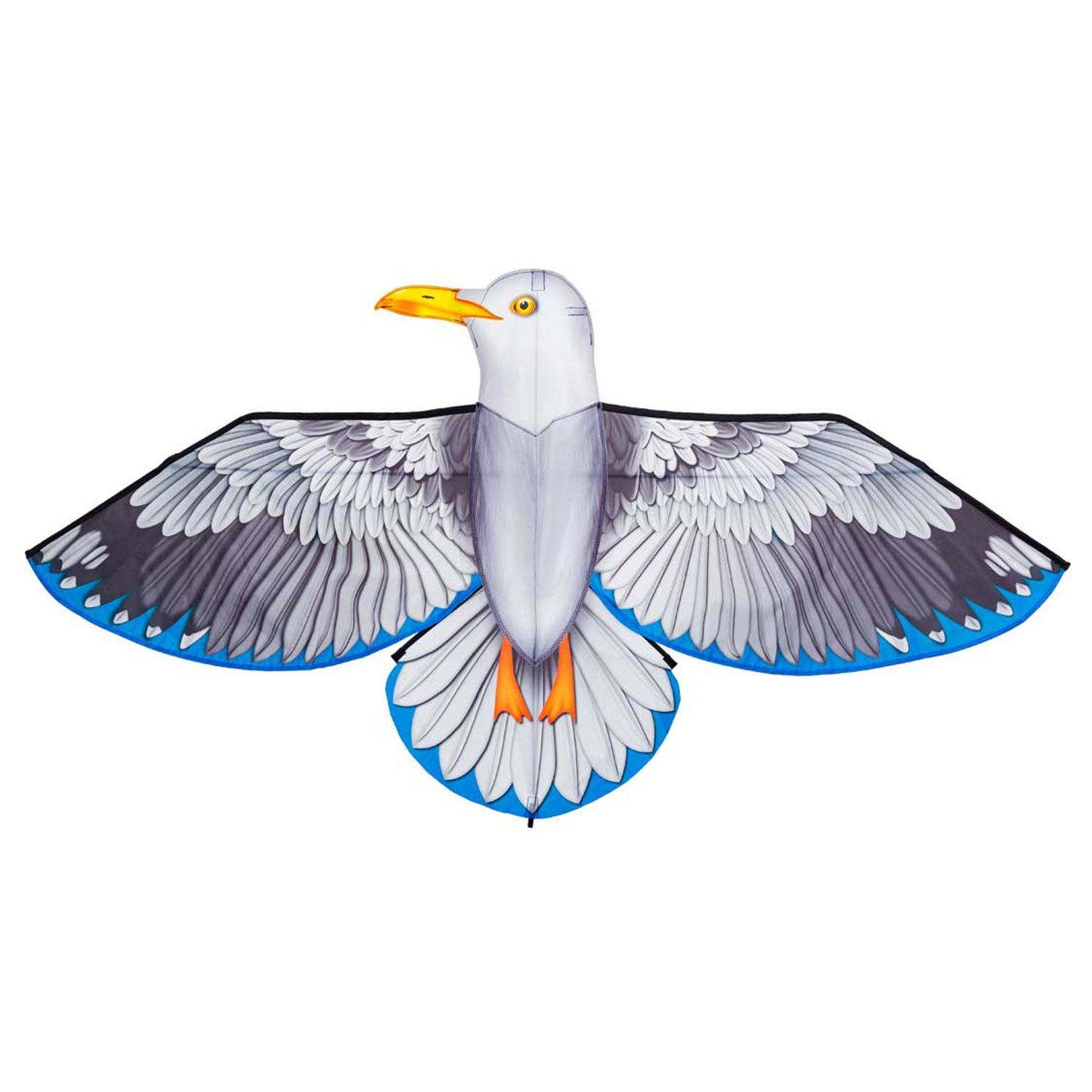 HQ Flug-Drache HQ Kinderdrachen Einleiner Bird Kite 175 cm, hochwertige Materialien, hervorragende Flugeigenschaften
