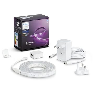 Kunstbaum Bluetooth Lightstrip Plus 2m Basis White & Color Ambiance inkl. Bridge, Philips Hue, Höhe 0,4 cm, Smart Bundles