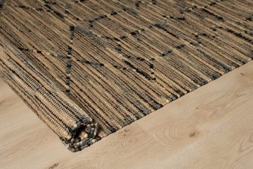 Teppich Unravel the Life 160x230 cm, KUNSTLOFT, rechteckig, Höhe: 10 mm, handgefertigter Läufer aus robusten Material