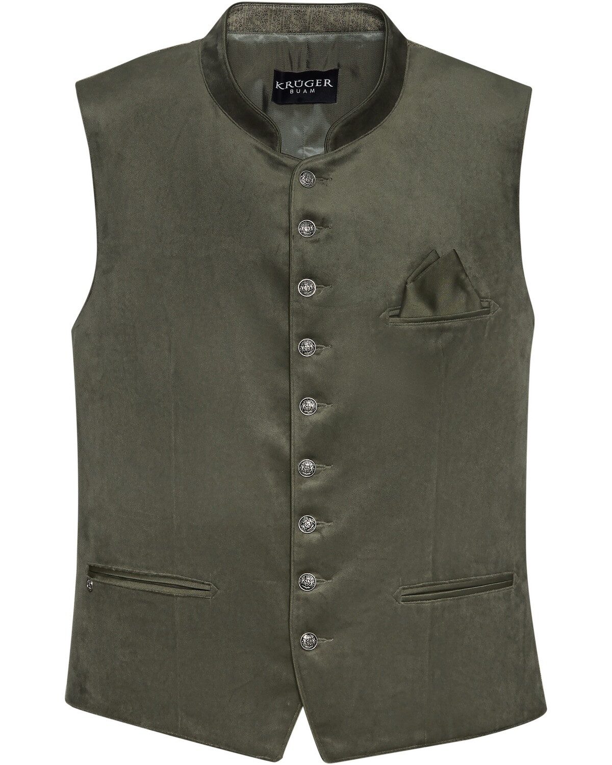 KRÜGER BUAM Trachtenweste Samtweste