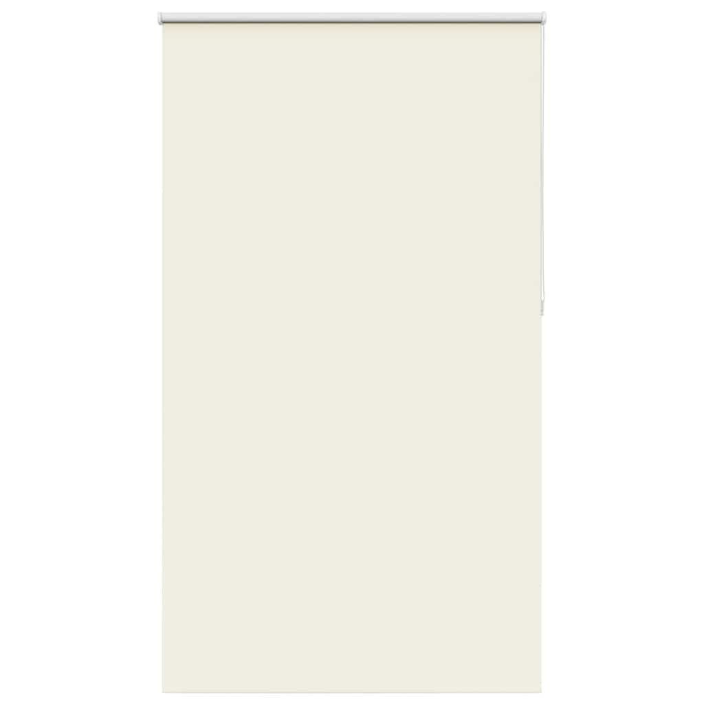 Rollo Verdunkelungsrollo Cremeweiß 125x230cm Stoffbreite 121,6cm, vidaXL