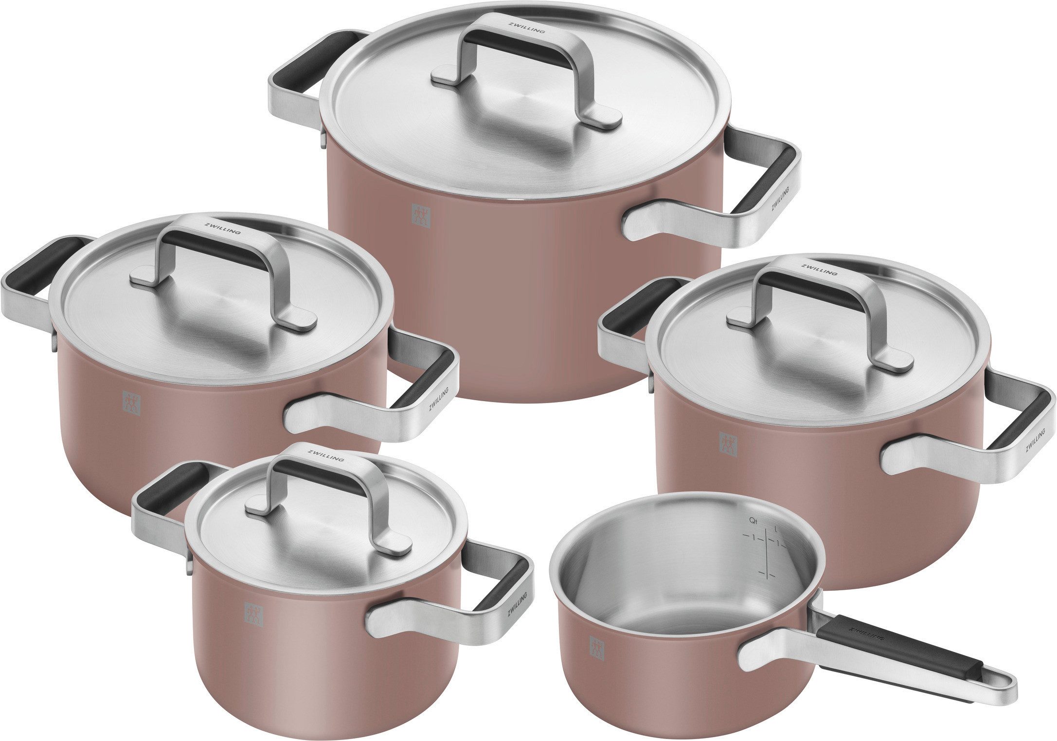 Zwilling Kochtopf Pure, (5-tlg), 5-tlg.