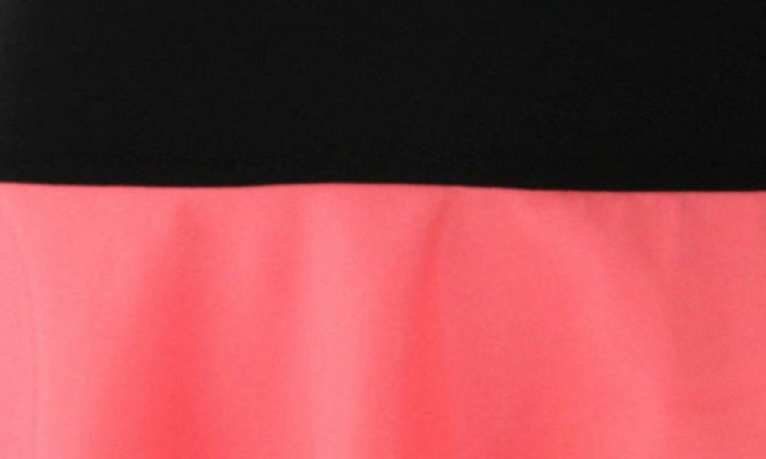 dunkle design Minirock Ballonrock Rot Rosa Koralle Lachs Mini elastischer Bund