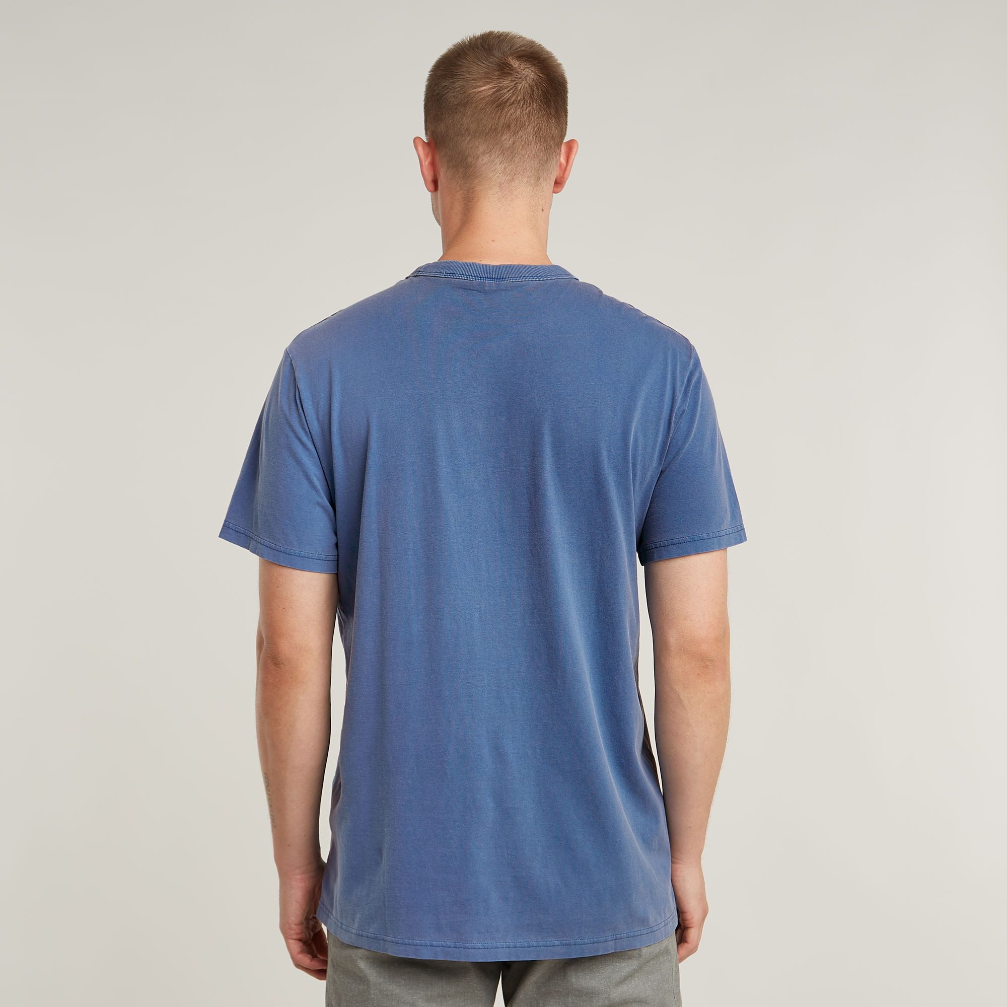 G-STAR T-Shirt Nifous Rundhals, mit Rippeinsatz – Bild 2 von 5