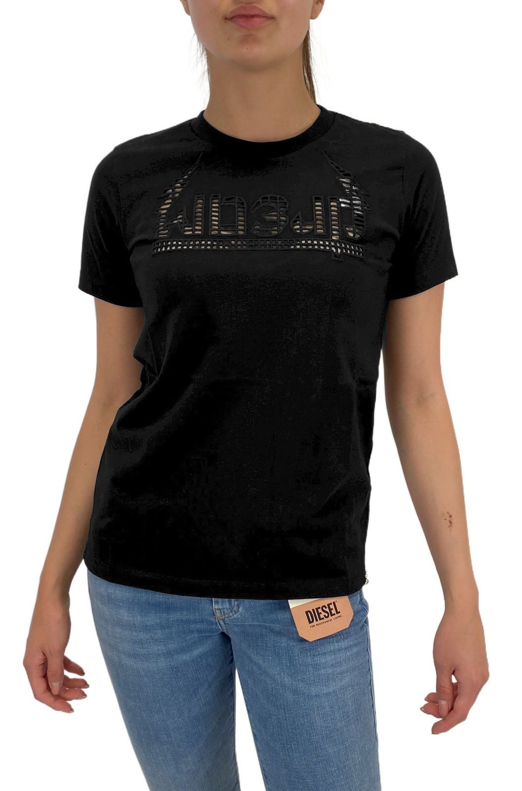 Diesel T-Shirt Diesel Damen T-Sily-W T-Shirt günstig online kaufen