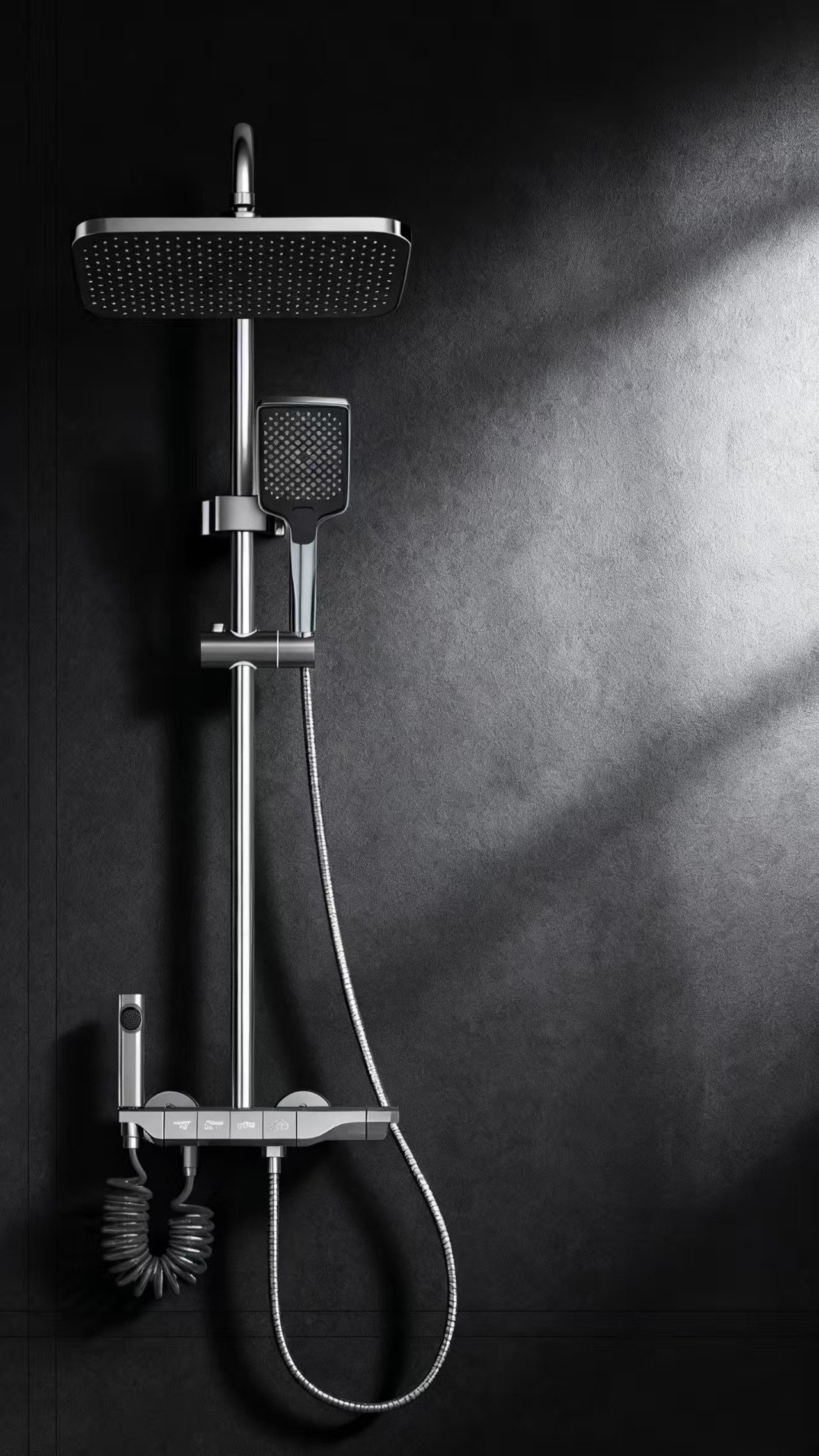 Faizee Home Regenduschkopf Regenduschkopf Hydroniq Duschset – Faizee Home