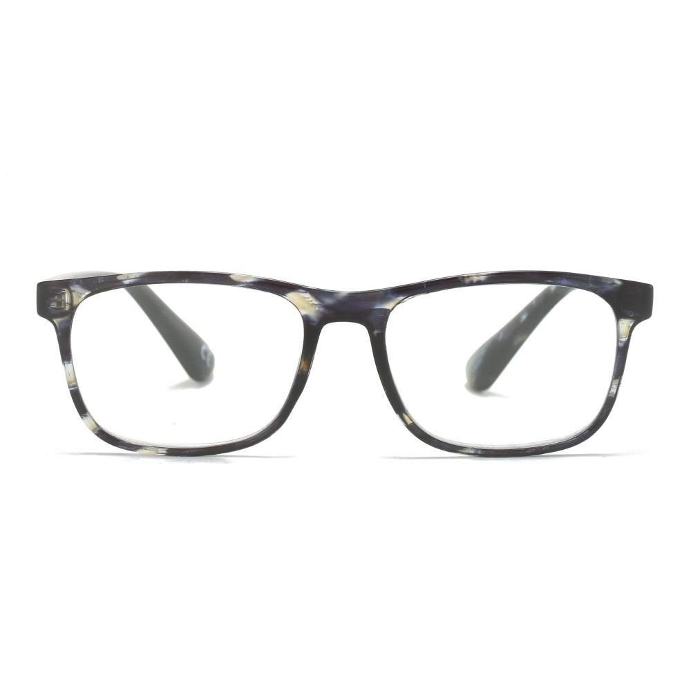 PACIEA Anti-Ermüdungs-Anti-Blue-Lesebrillengläser Stilvolle Brille schwarz