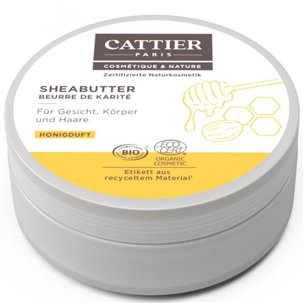 Cattier Paris Körperbutter Sheabutter g 100 mit Honigduft