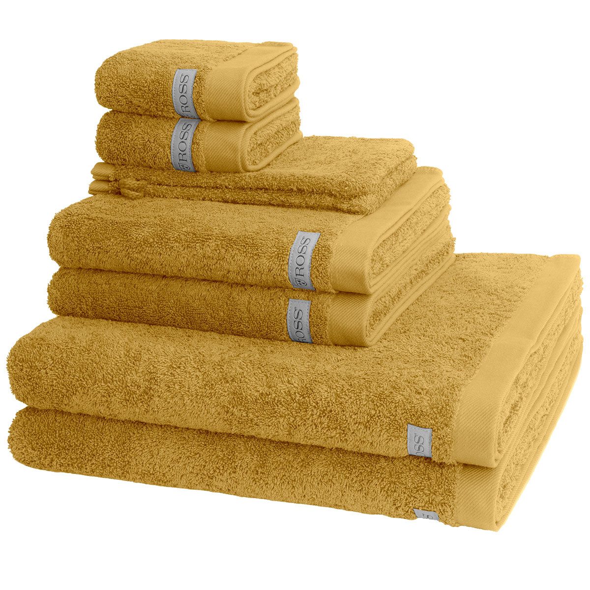 ROSS Handtuch Set Sinfonie, Walkfrottee (Spar-Set, 8-St), 2 X Wasch- 2 X Gä günstig online kaufen