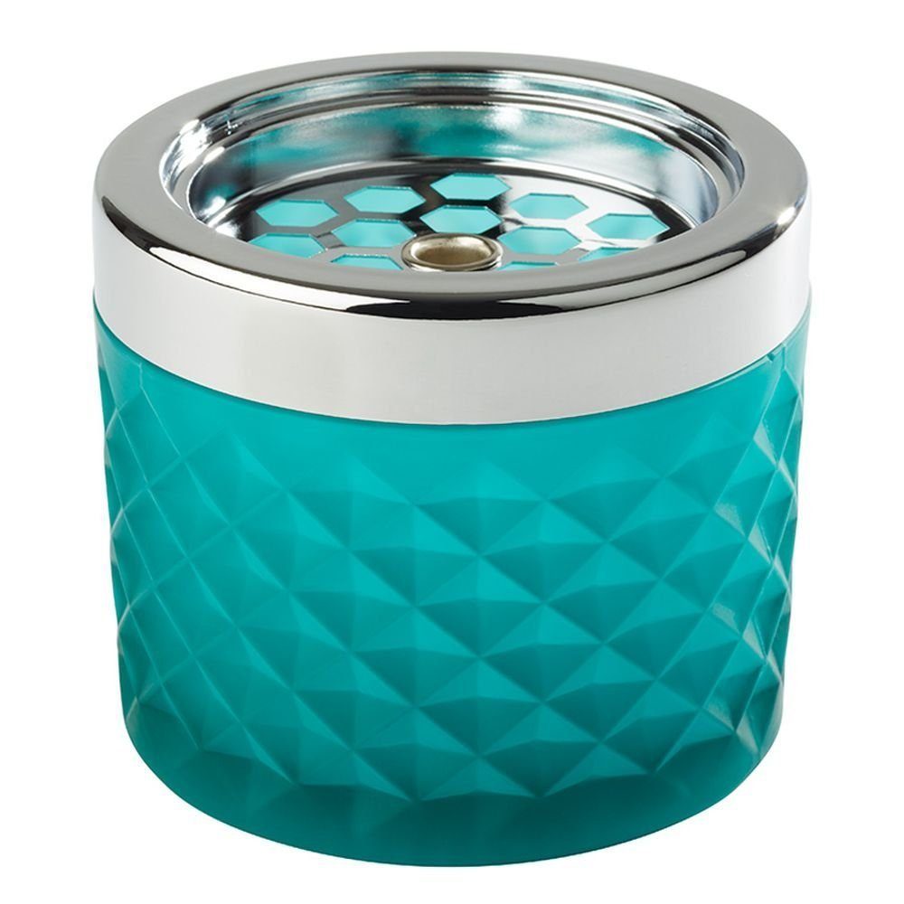 APS Aschenbecher APS Aschenbecher Windaschenbecher 584 Ø 9,5 cm, 8 cm Höhe, hellblau