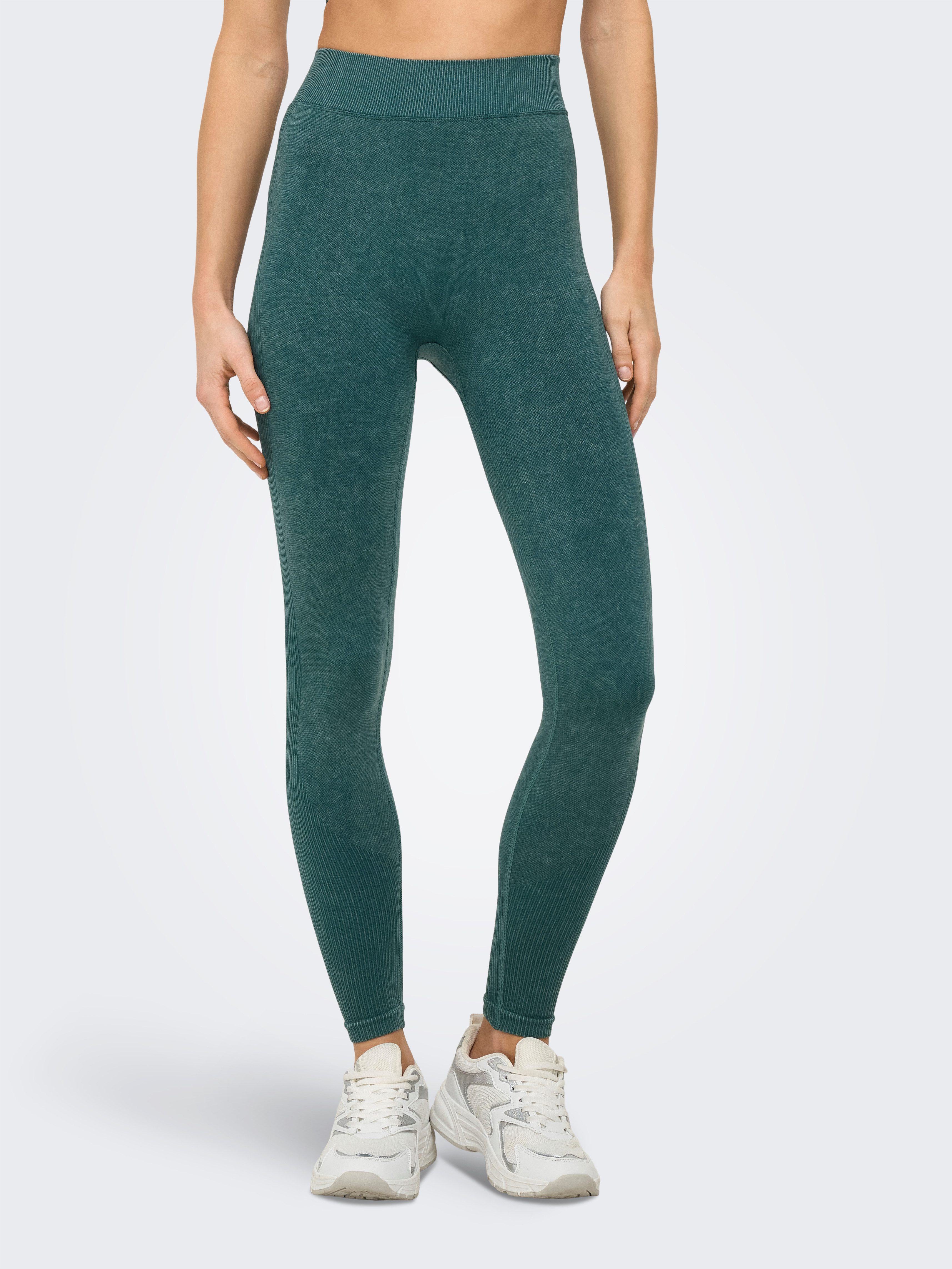 ONLY Play Funktionstights ONPEDDA HW SEAM SCRUNCH TIGHTS NOOS aus Polyamid und Elasthan, bequeme Passform, elastisches Jersey