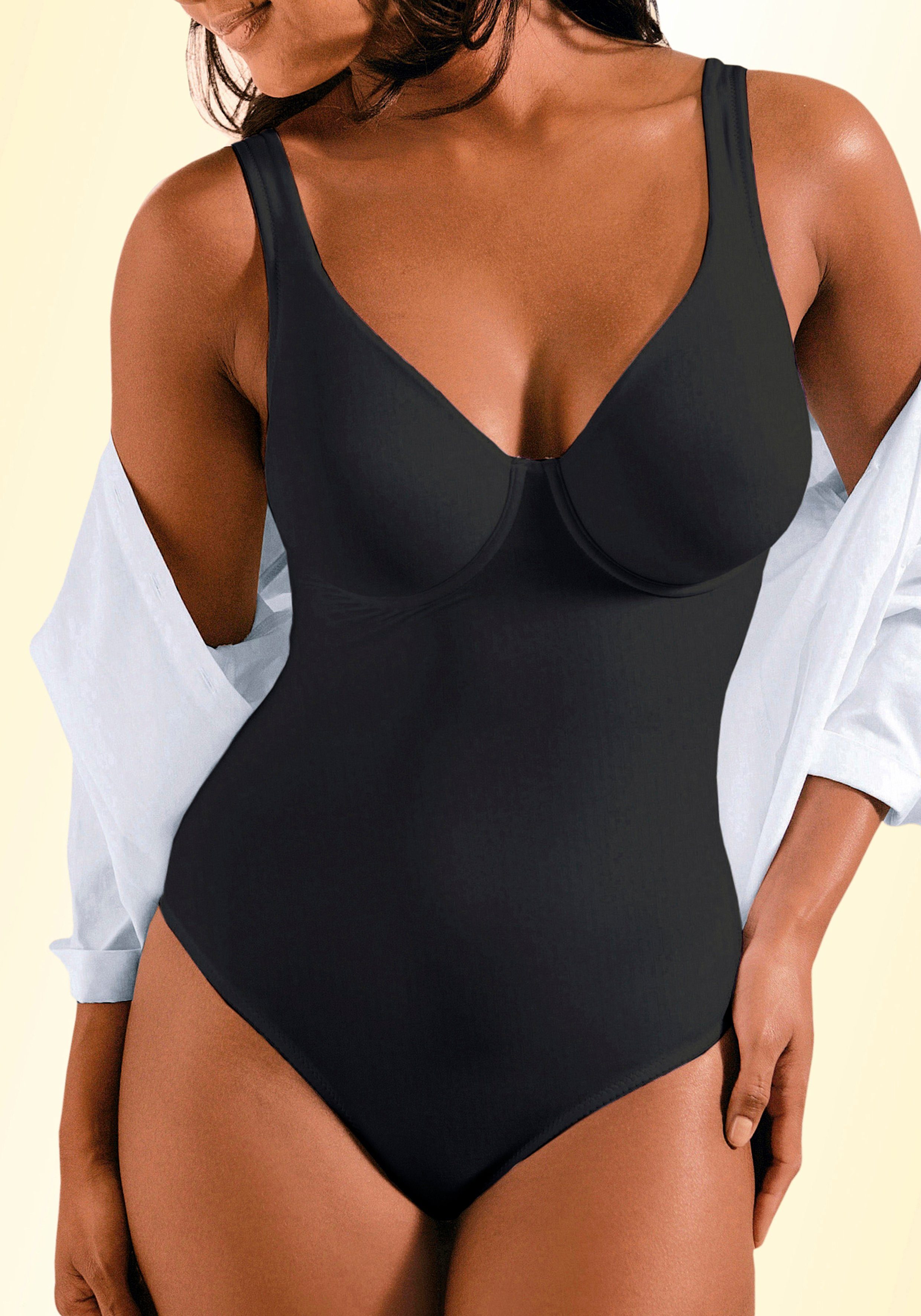 Nuance T-Shirt-Body (Packung, 2 Stück) mit Bügel, mit bodyforming Effekt, Shape wear Body, Shaping Body