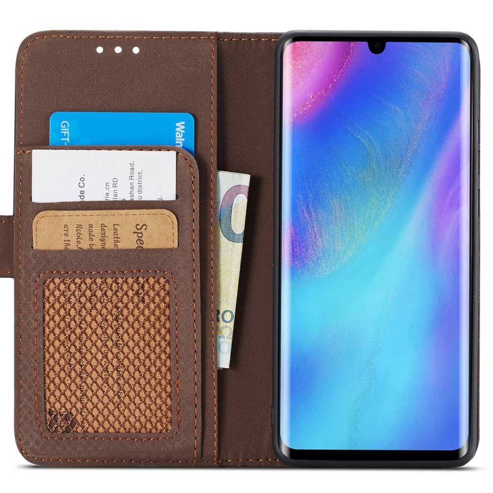 FITSU Handyhülle Hülle für Huawei P30 Pro New Edition Handytasche Flipcase 6,47 Zoll, Handytasche für P30 Pro New Edition Hülle, mit Geld- und Kartenfach