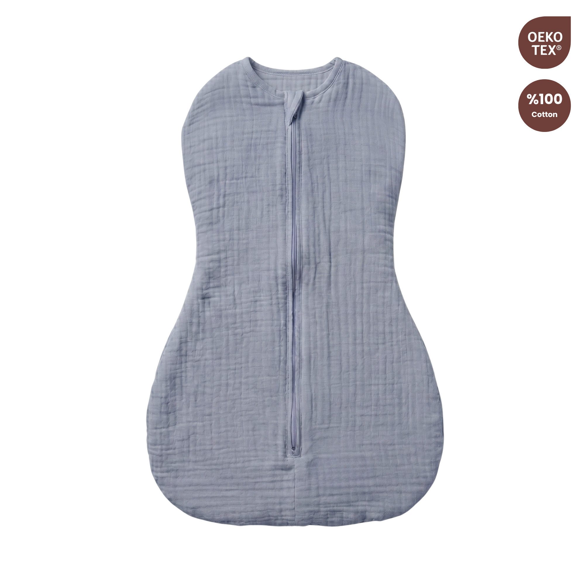 Bebekevi Babyschlafsack Baby Kokon Puckschlafsack Neugeborene 2,5–4 kg, Geschlossene Ärmel, OEKO TEX Standard 100 – Bild 2 von 5