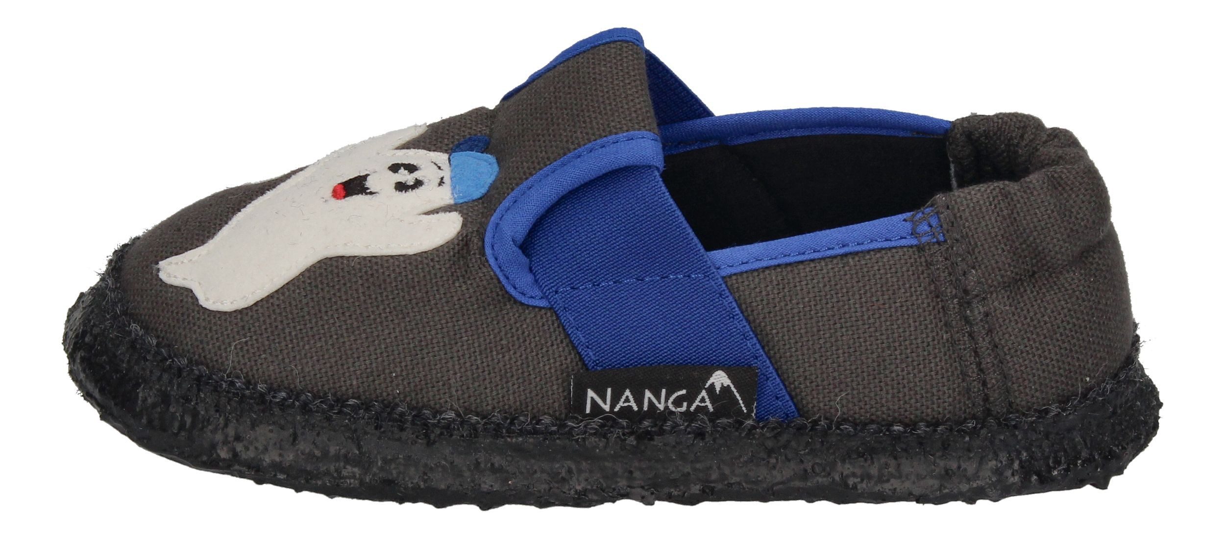 NANGA SPUKI Hausschuh Dunkelgrau