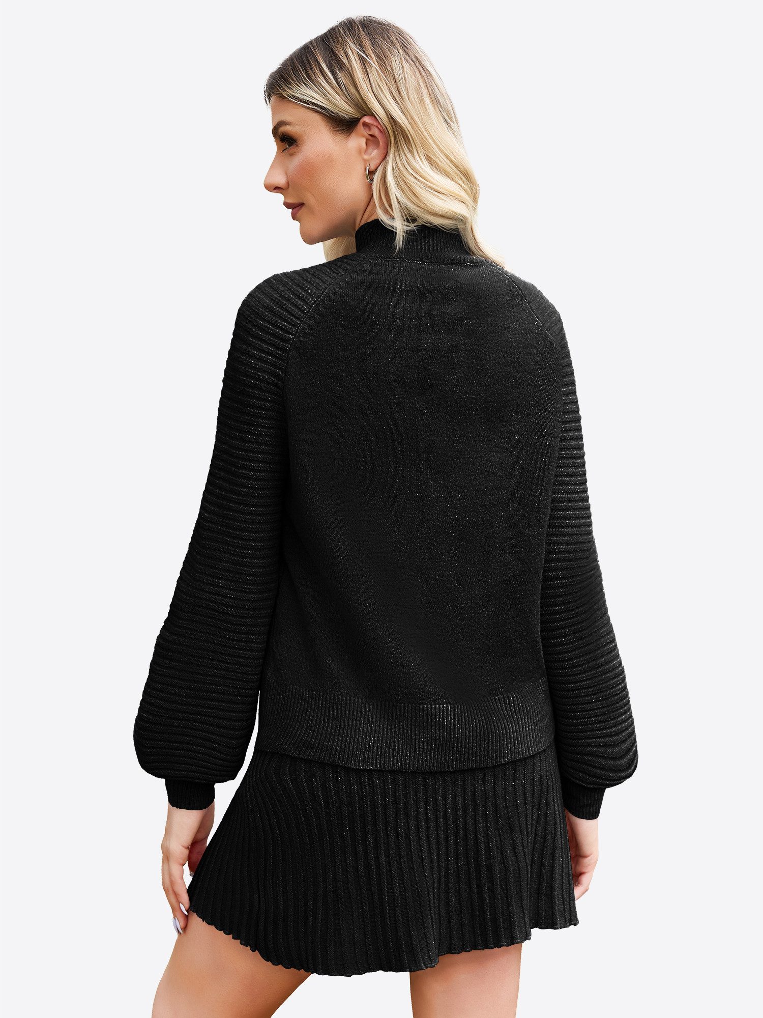 Imily Bela Strickkleid 2-teiliger Damen Strickanzug günstig online kaufen