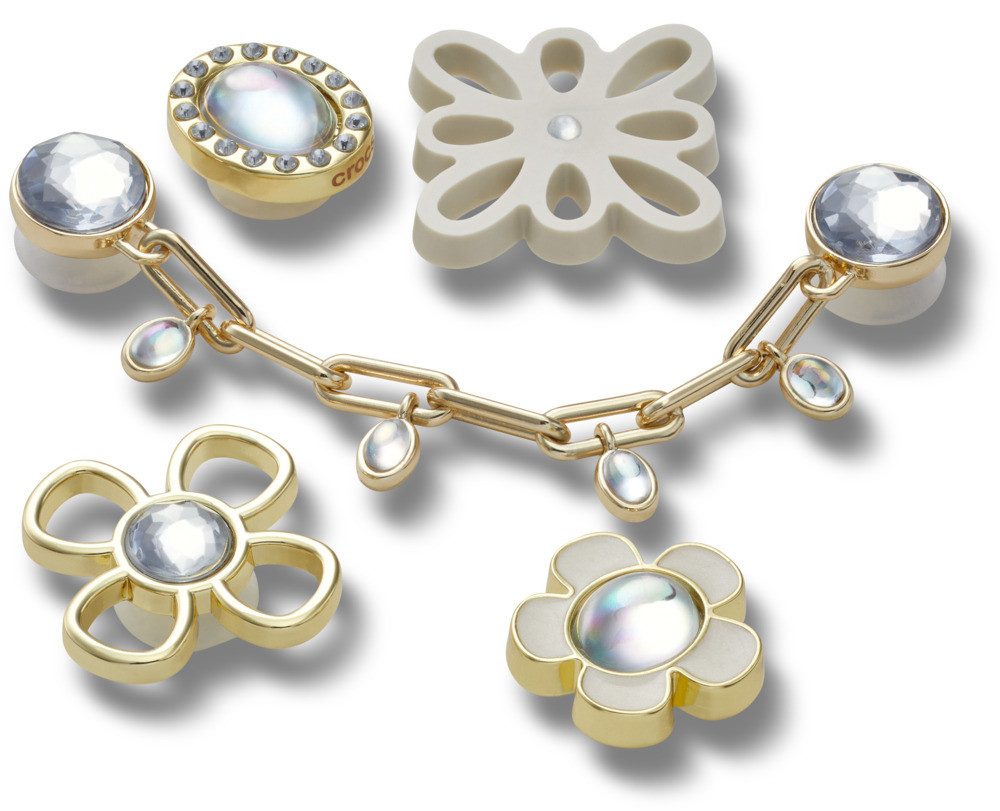 Crocs Schuhanstecker Jibbitz™ Cut Out Adults (Set, 5-tlg., Kein Spielzeug. Nicht für Kinder unter 3 Jahren geeignet), Elegante Schuhanstecker