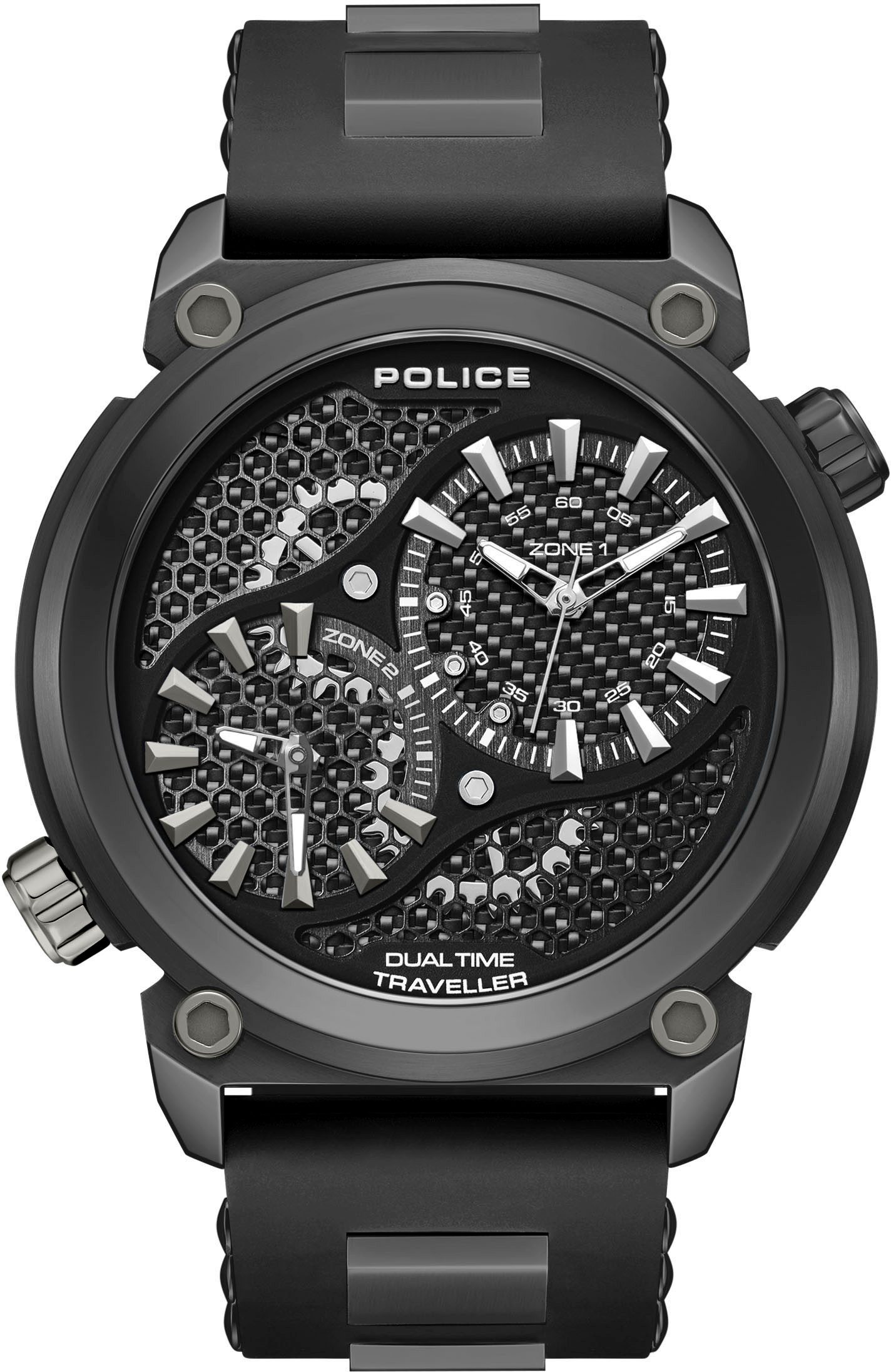 Police Multifunktionsuhr BOA PEWGM0071802, Quarzuhr, Armbanduhr, günstig online kaufen