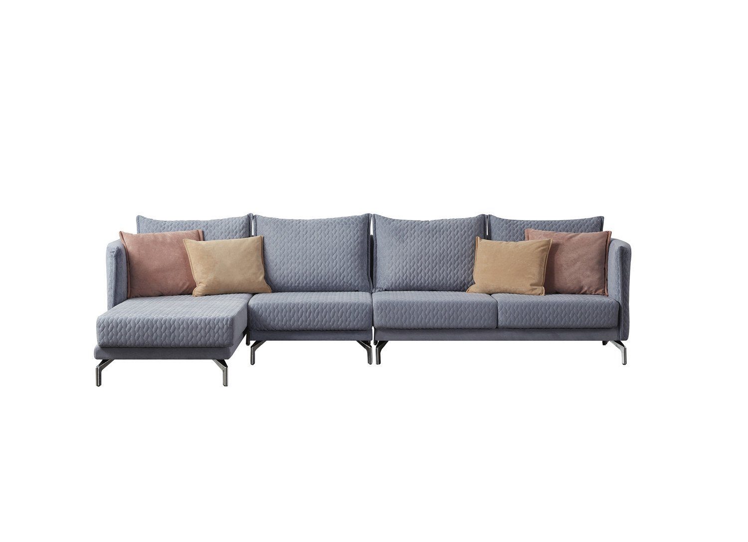 JVmoebel Ecksofa, Moderne Sofa Eckgarnitur L Form Polster Sitz Ecke Couch Garnitur