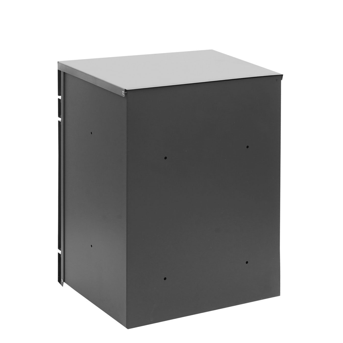 MCW Großer Pakete, Paketbox (optional MCW-K41 Edelstahl verzinkt verfügbar) Wandmontage (1-St), für anthrazit Ständer Einwurf