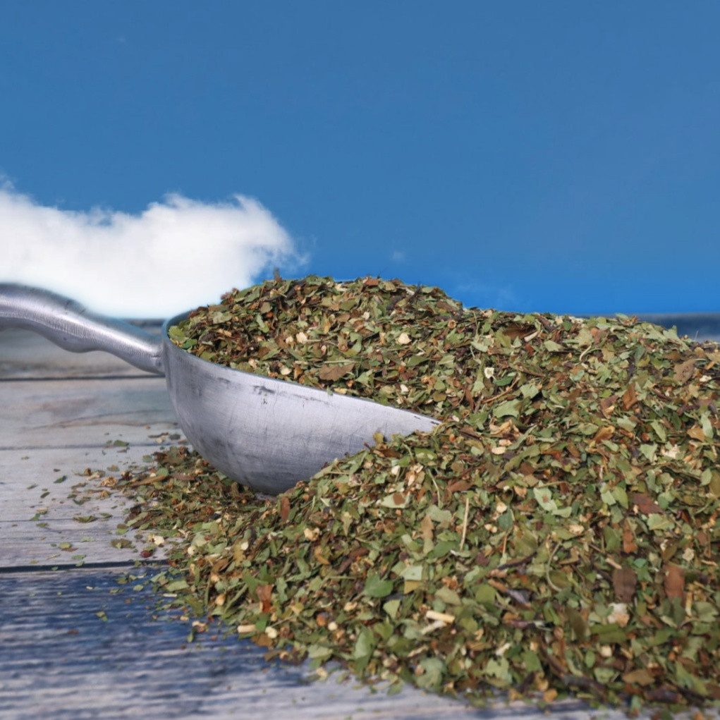 EPONA Tierpräparate Lexa - Weißdornblüten mit Blättern (1kg Tüte)