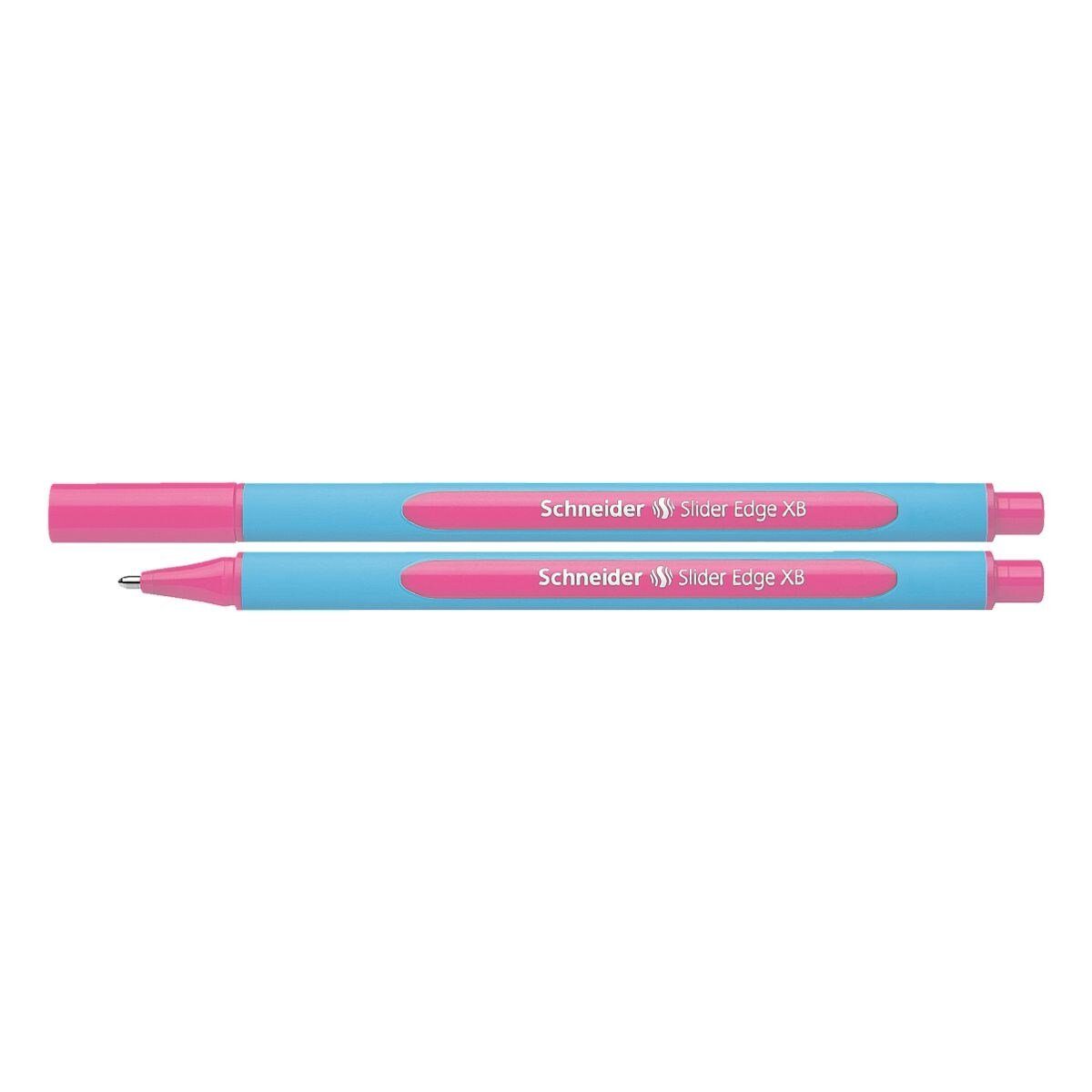 Schneider Kugelschreiber Slider Edge XB 1522, mit Kappe, Strichbreite: 0,7 mm (XB) pink