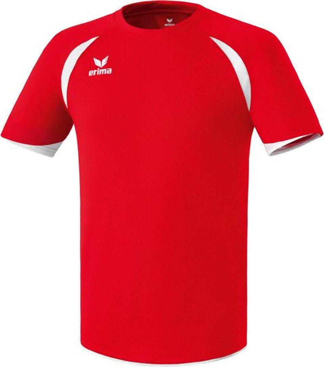 Handball Sportshirt Tanaro Trikot Fussball T-Shirt Rot/Weiss Laufshirt Funktionsshirt Funktionsshirt Shirt Erima