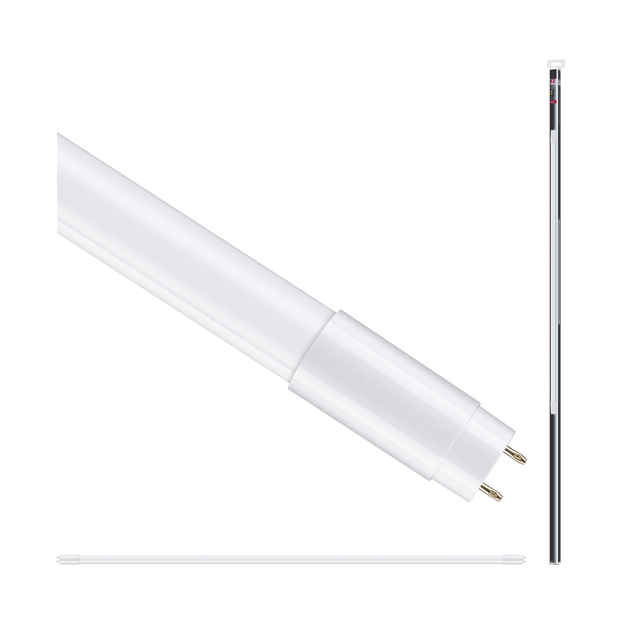 Paulmann LED-Leuchtmittel Standard 230V LED Röhre G13 T8 HF 1514 mm 3300lm 25W 6500K Opal, G13, 1 St.
