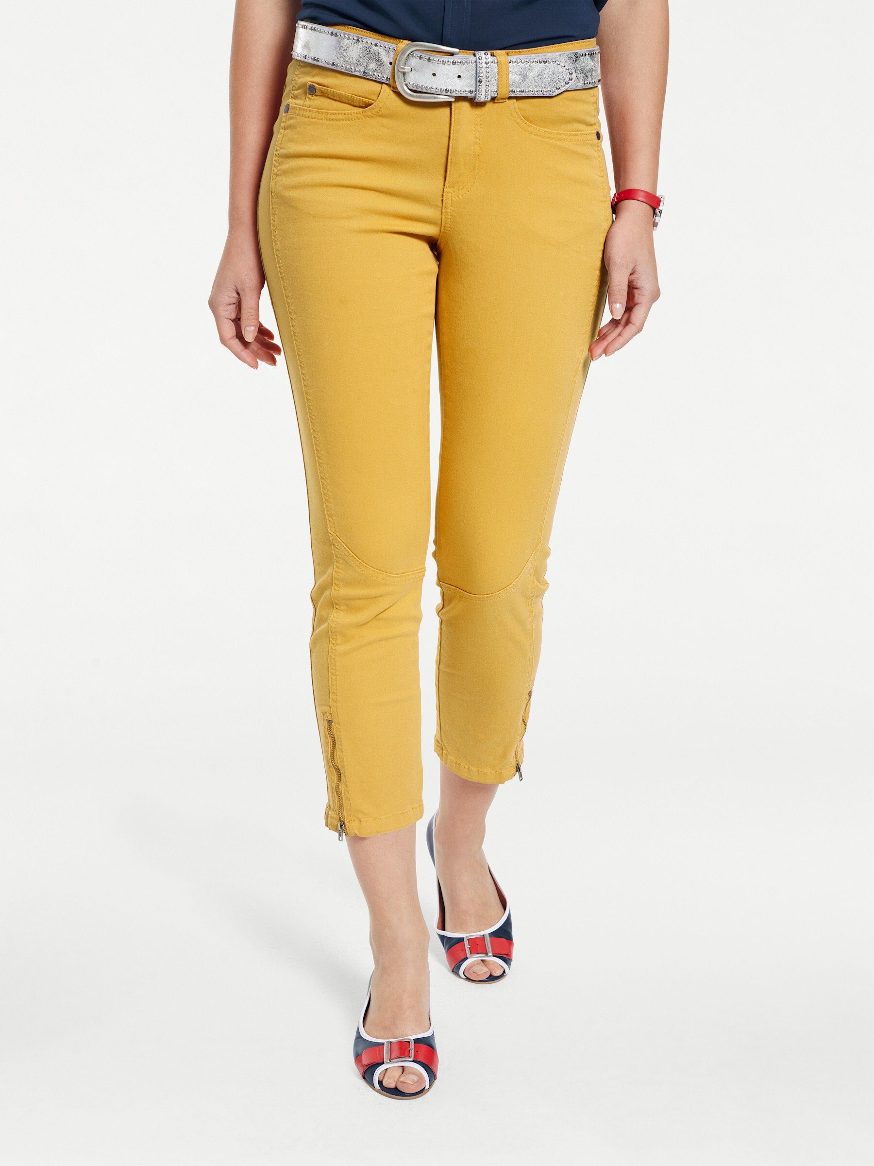 heine Jerseyhose Röhrenhose Innenbeinlänge ca. 65 günstig online kaufen