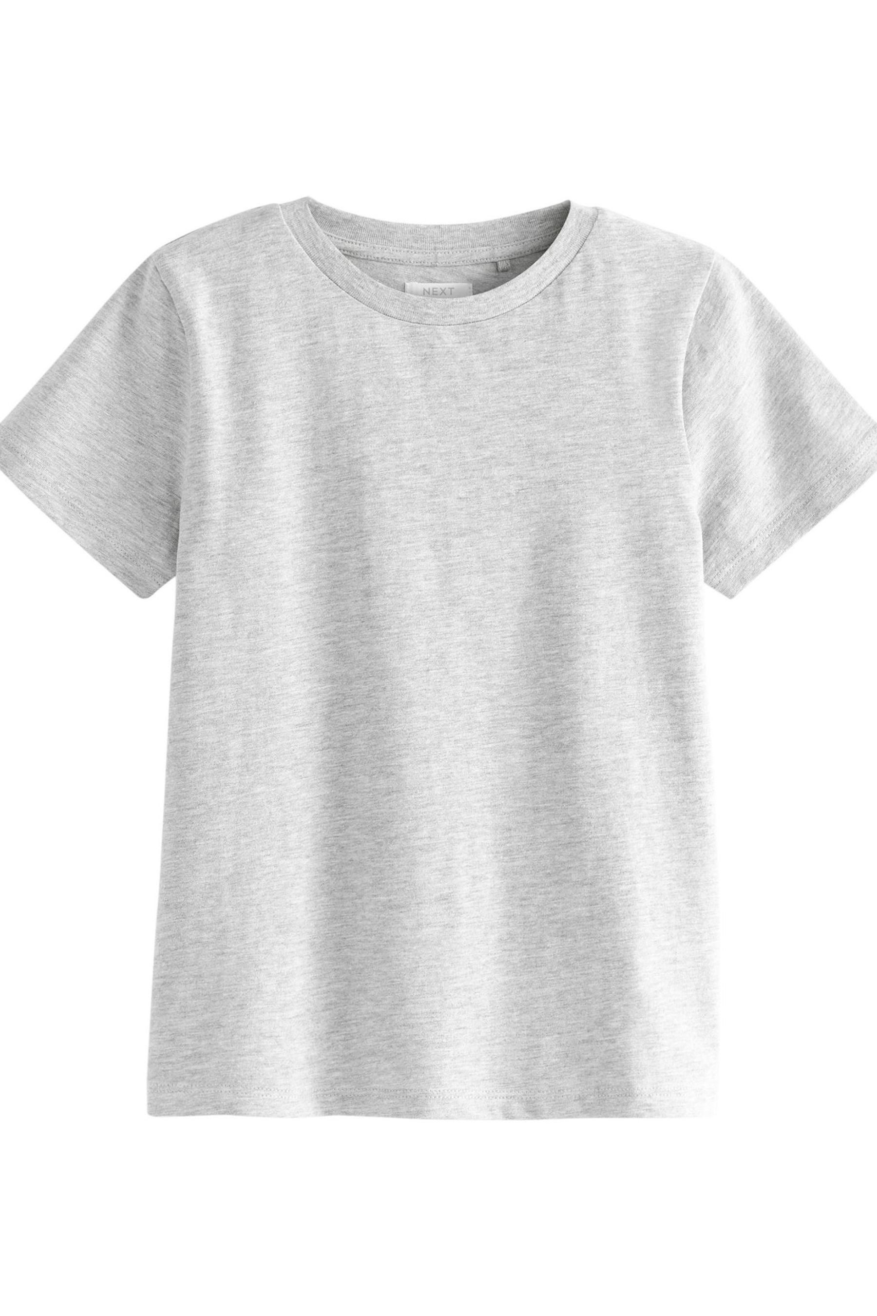 Next T-Shirt Einfarbige T-Shirts in Pastelltönen, 7er-Pack (7-tlg)