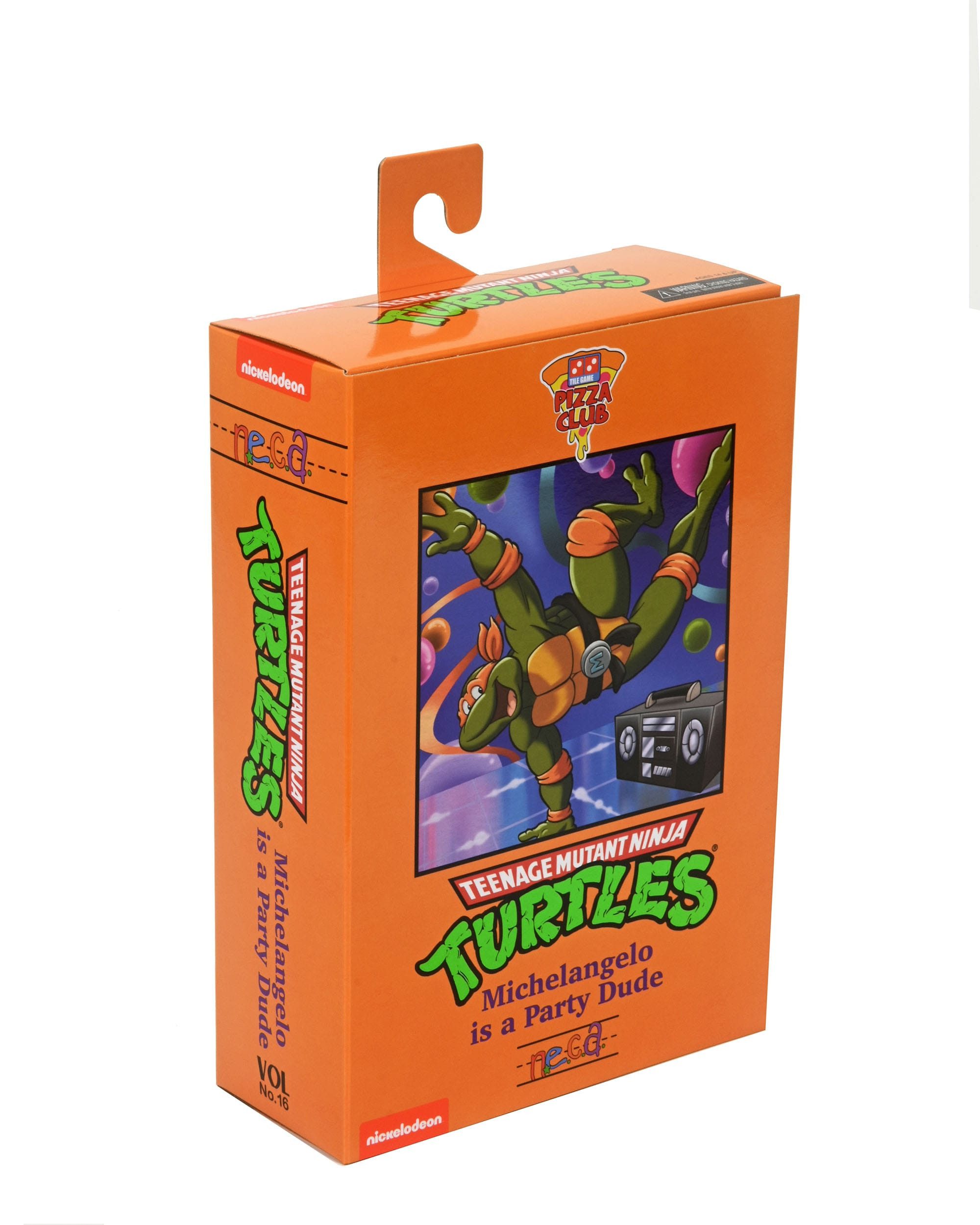 NECA Actionfigur Teenage Mutant Ninja Turtles (Cartoon) Ultimate VHS Figur, (18cm Figur mit Zubehör)
