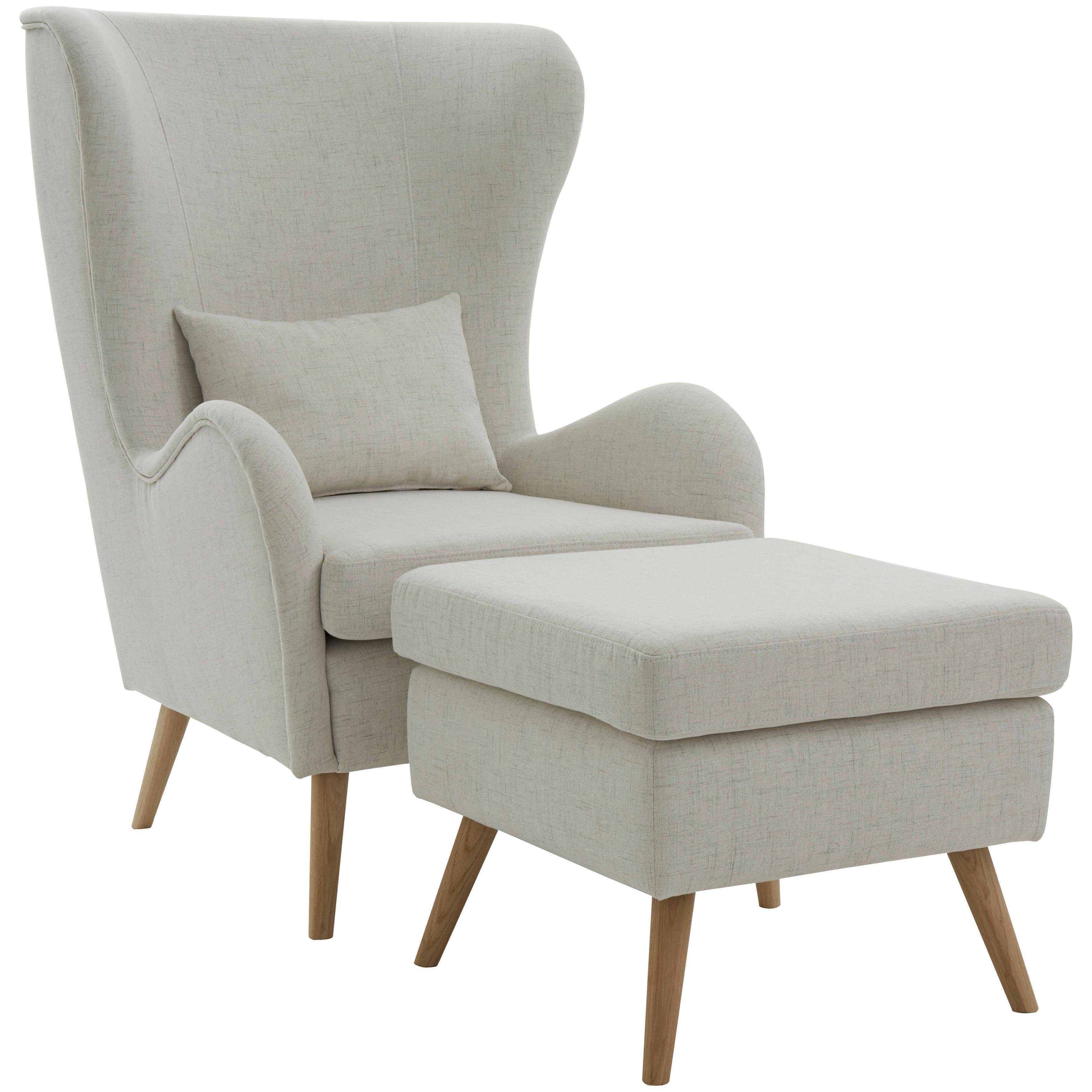 Home affaire Sessel Salla auch in Fellimitat und Feincord, viele Bezugsarte günstig online kaufen