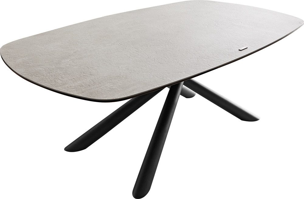 DELIFE Couchtisch Sarita, Keramik Aspetto Concreto günstig online kaufen