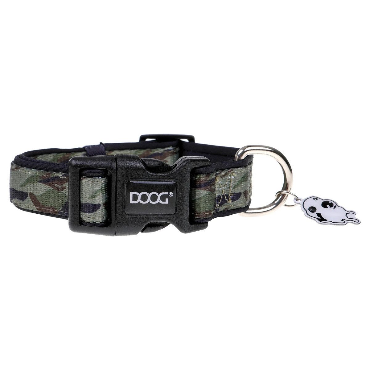 DOOG Hunde-Halsband Halsband Bruiser grün/camouflage