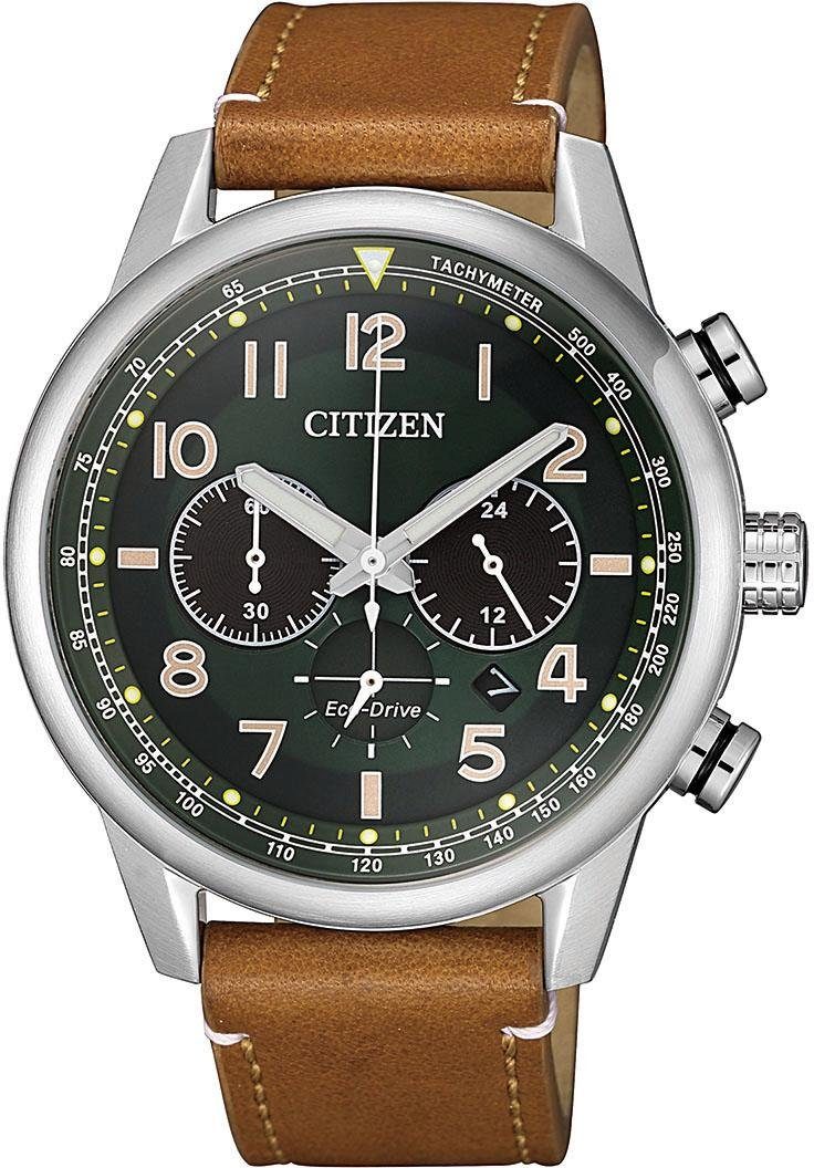 Citizen Chronograph CA4420-21X, Armbanduhr, Herrenuhr, Solar, Stoppfunktion