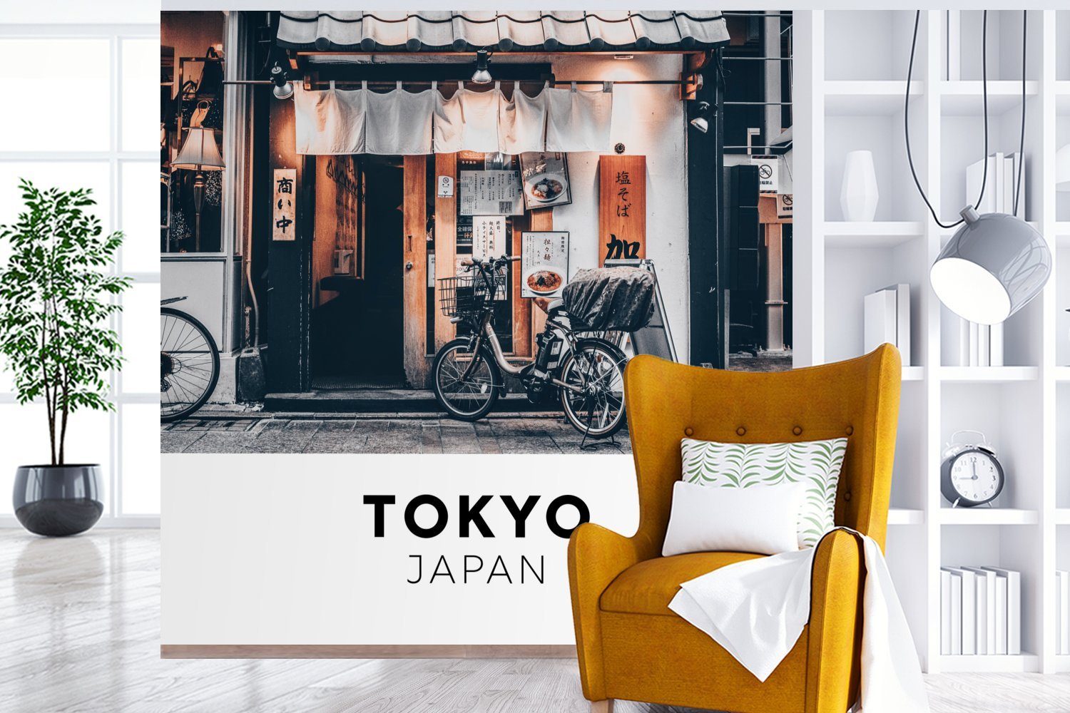 - Matt, St), Tapete Tokio Fototapete Wohnzimmer bedruckt, Wandtapete für (5 Schlafzimmer, - MuchoWow Vinyl Japan oder Restaurant,