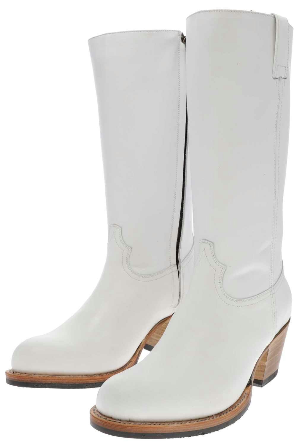 Sendra Boots »17615 Blanco Damen Lederstiefel Weiss« Stiefel online kaufen  | OTTO
