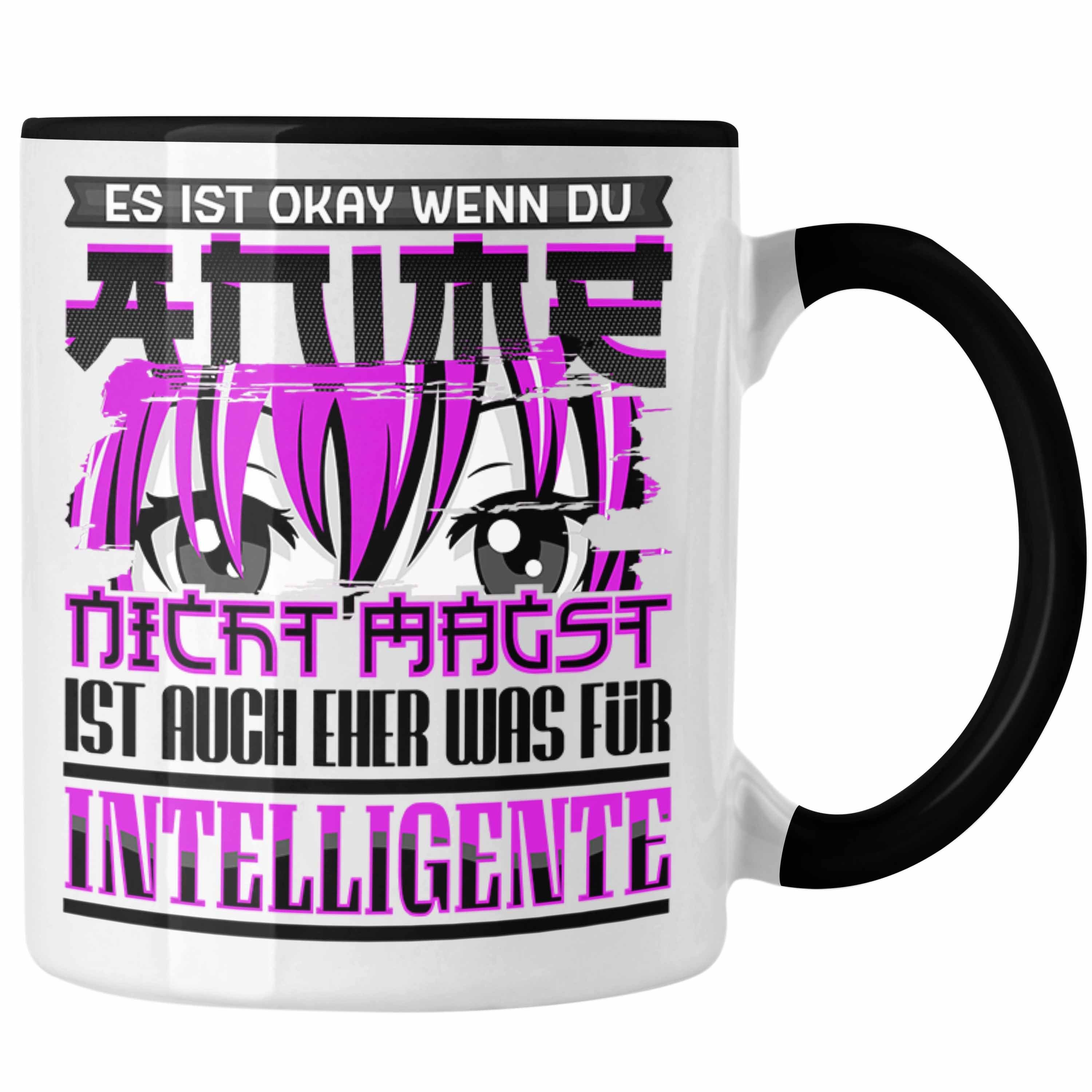 Schwarz Spruch Ist Tasse Anime Anime Es Kawaii Nicht Trendation Geschenk Tasse Ok Wenn Du Manga